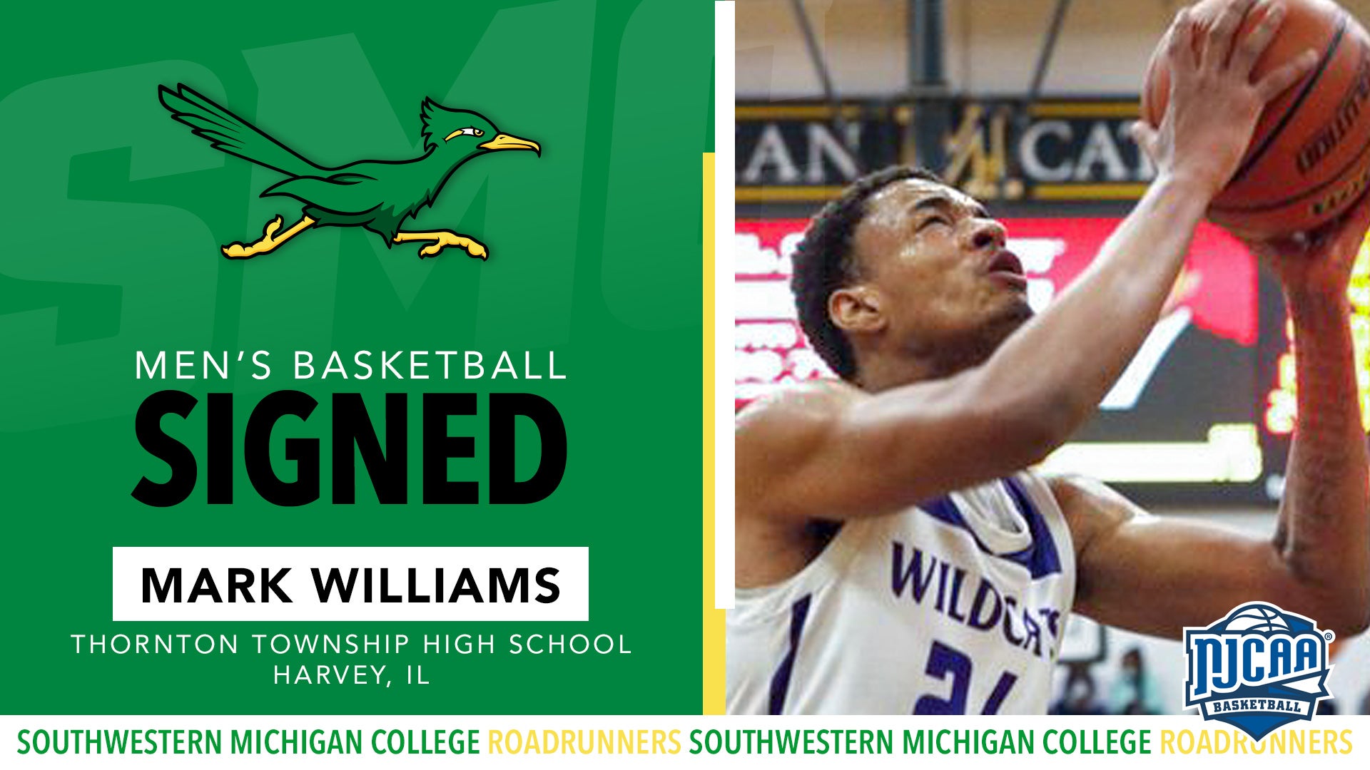SMC signs Williams to men's basketball team - Leader Publications