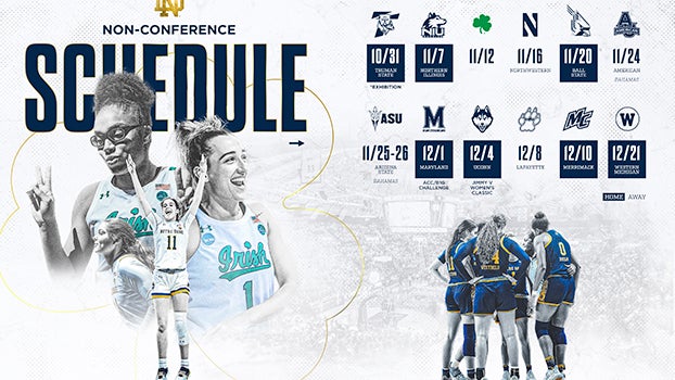 Notre Dame releases women’s basketball non-conference schedule - Leader